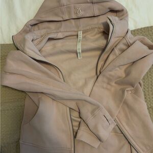 Lululemon Blush Pink Fleece Hoodie